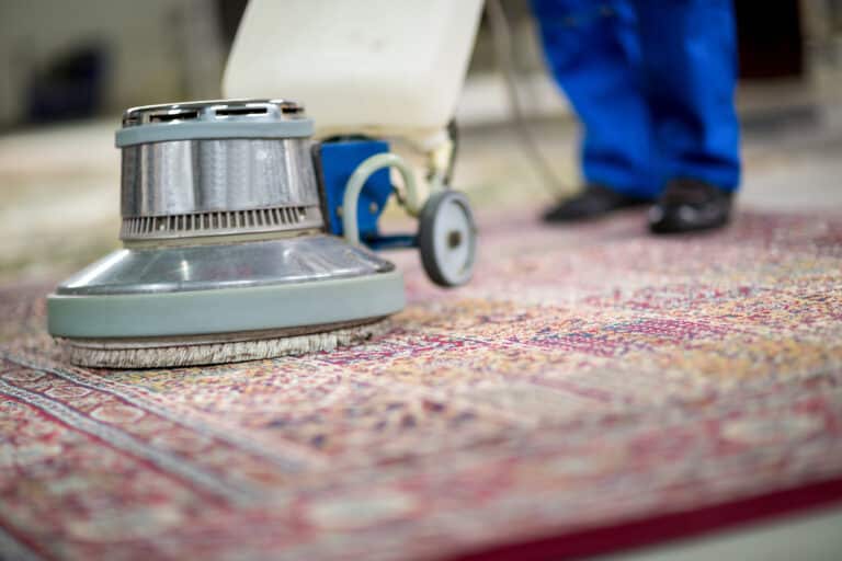 Electrical vacuum cleaner used by days carpet care